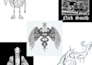 draw detailed line art and vector line art